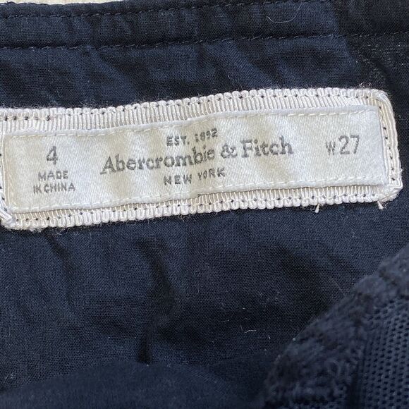 Abercrombie Fitch Skirt Womens 4 Blue Short Mini Straight Pencil Casual Party - Picture 6 of 11